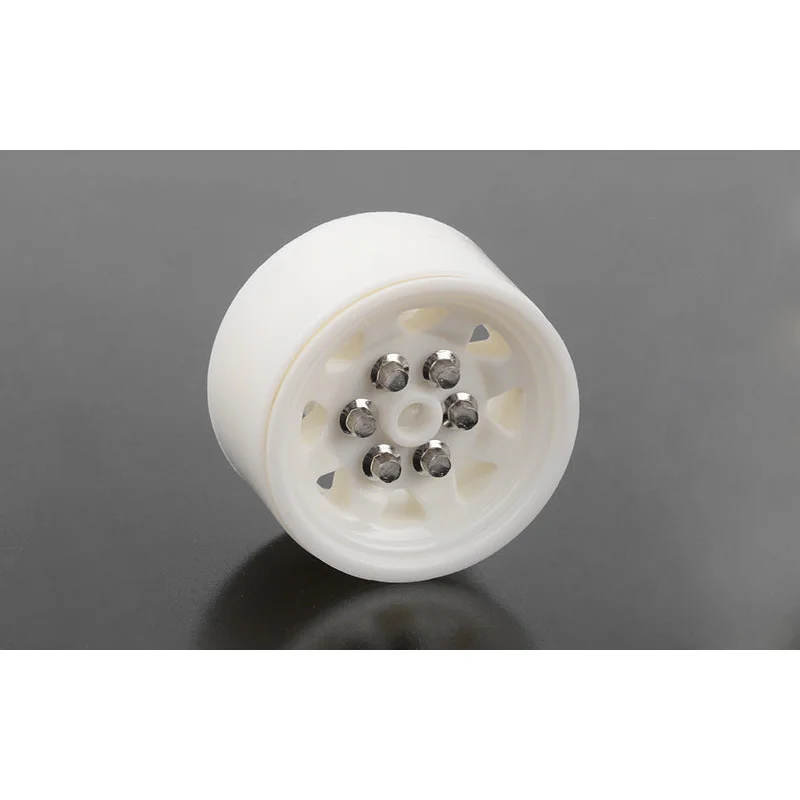 Z-W0338 OEM Plastic 0.7″ Beadlock Wheels (White)