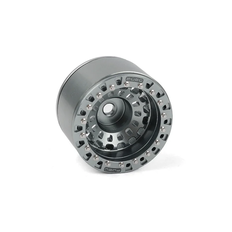 Z-W0333 RC4WD Fuel Off-Road 1.55  Zephyr Beadlock Wheels (Gunmetal)
