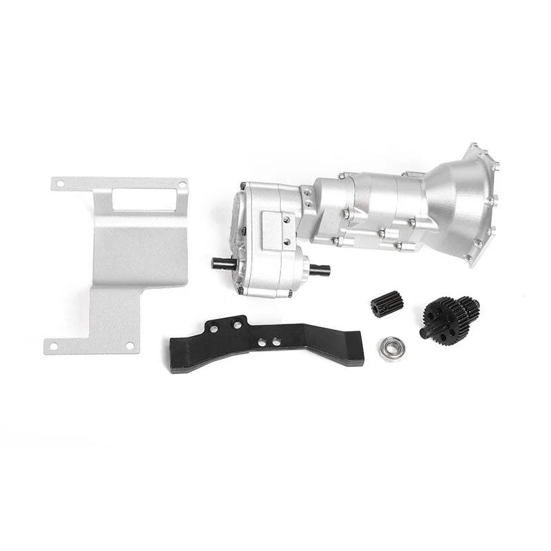 Z-U0040 RC4WD TCI Heavy Duty R4 Single Speed Scale Transmission w/ O/U Drive Transfer Case