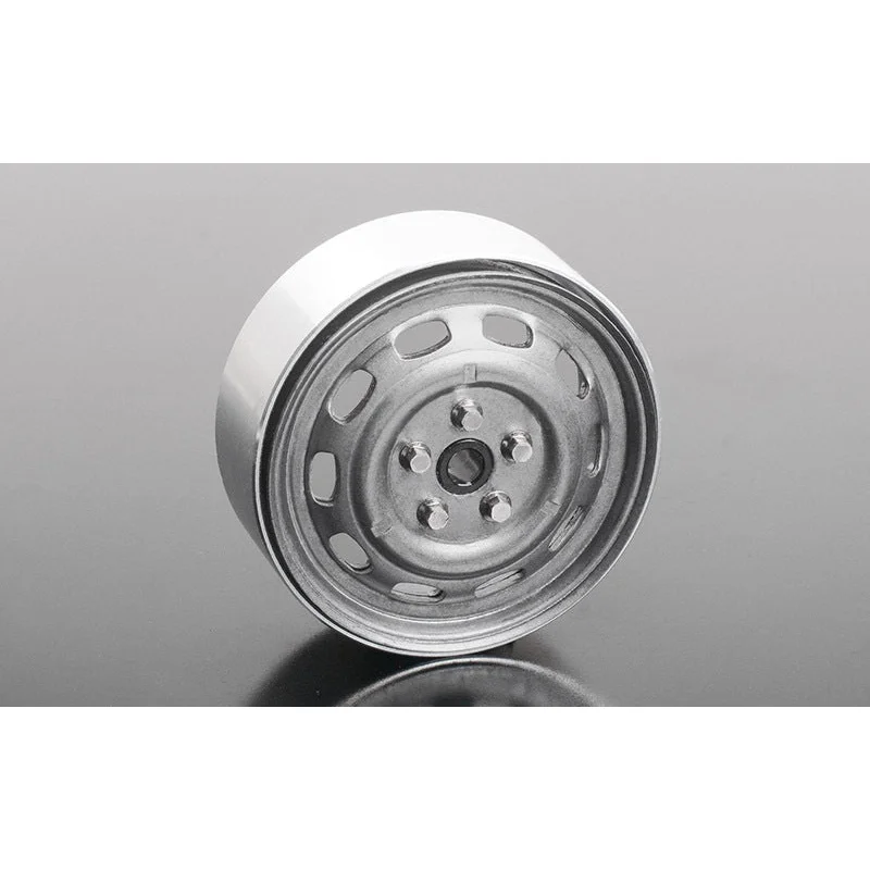 Z-W0312 Stamped Steel 1.7″ 10-Oval Hole Wheels (Plain)
